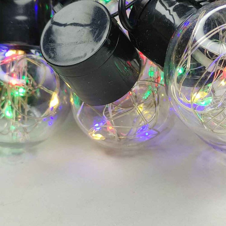 ریسه ال ای دی تزیینی ۲۲۰ ولت حباب شیشه ای